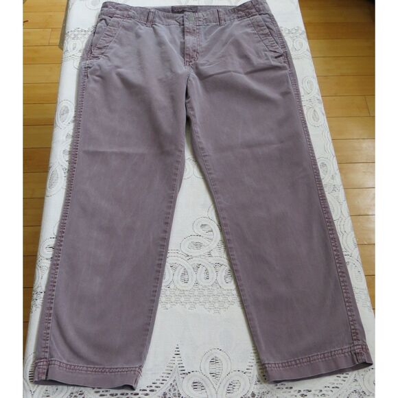 Eddie Bauer Pants - Eddie Bauer Women's Mid rise ankle pants  Dusty Chocolate Brown  size 12